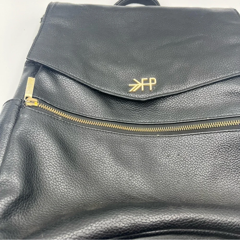 Freshly Picked Convertible Diaper Bag Tote Backpack Black